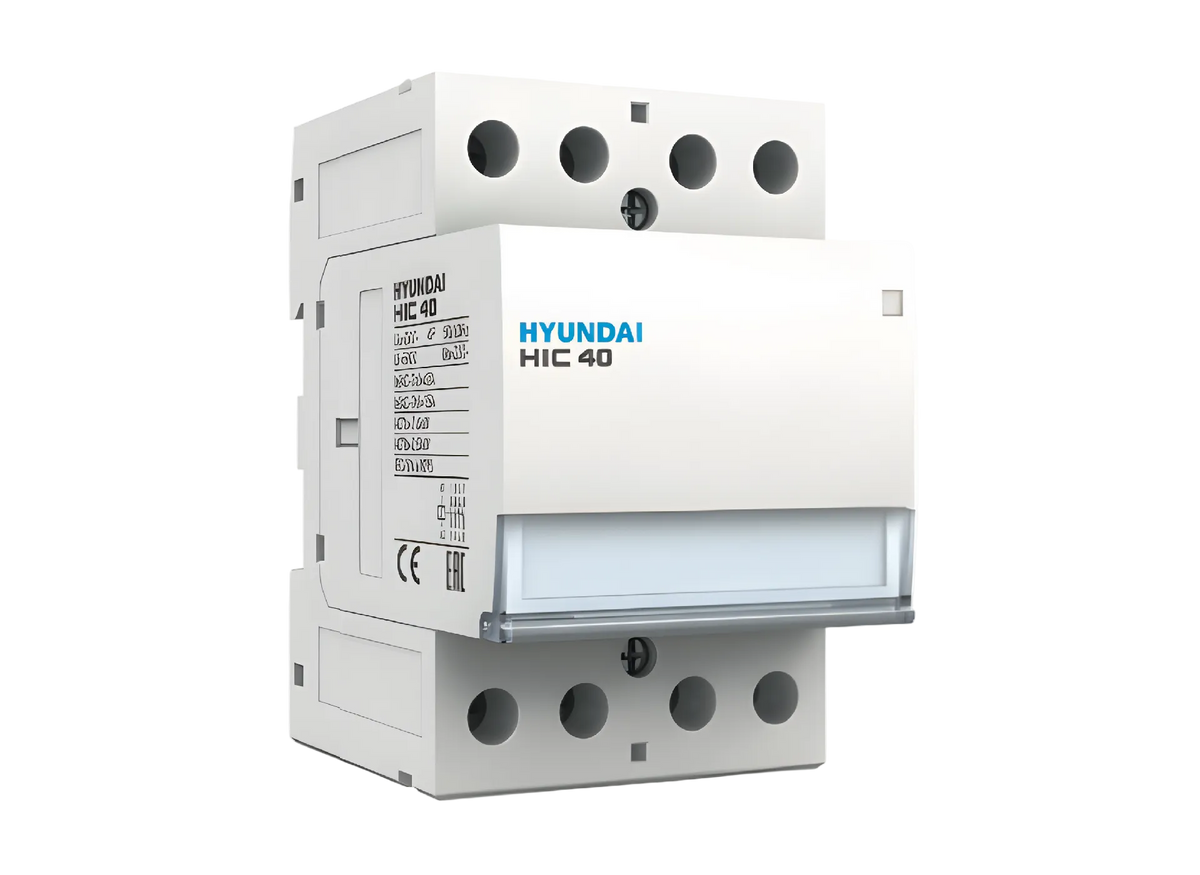 Hyundai Installationsschütz HIC 40A 4-polig 230V – DIN-Schiene