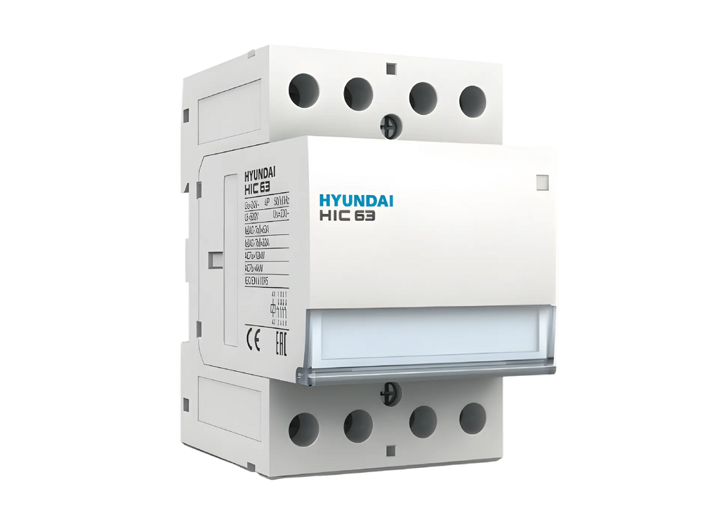 Hyundai Installationsschütz HIC 63A 4-polig 230V – DIN-Schiene