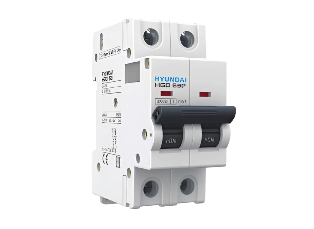 Hyundai Leitungsschutzschalter MCB 1P+N 10kA, 10–25A
