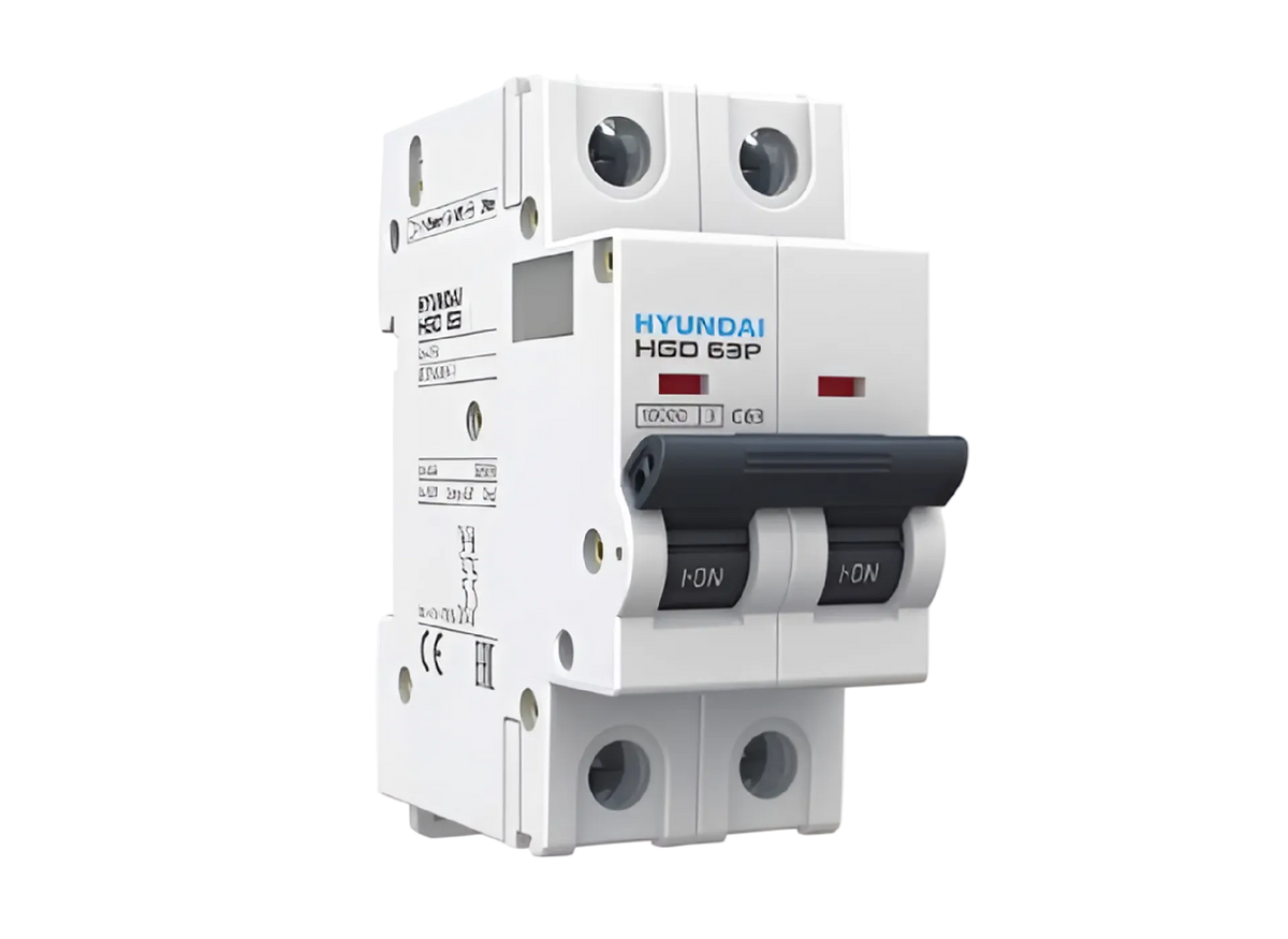Hyundai Leitungsschutzschalter MCB 1P+N 10kA, 10–25A