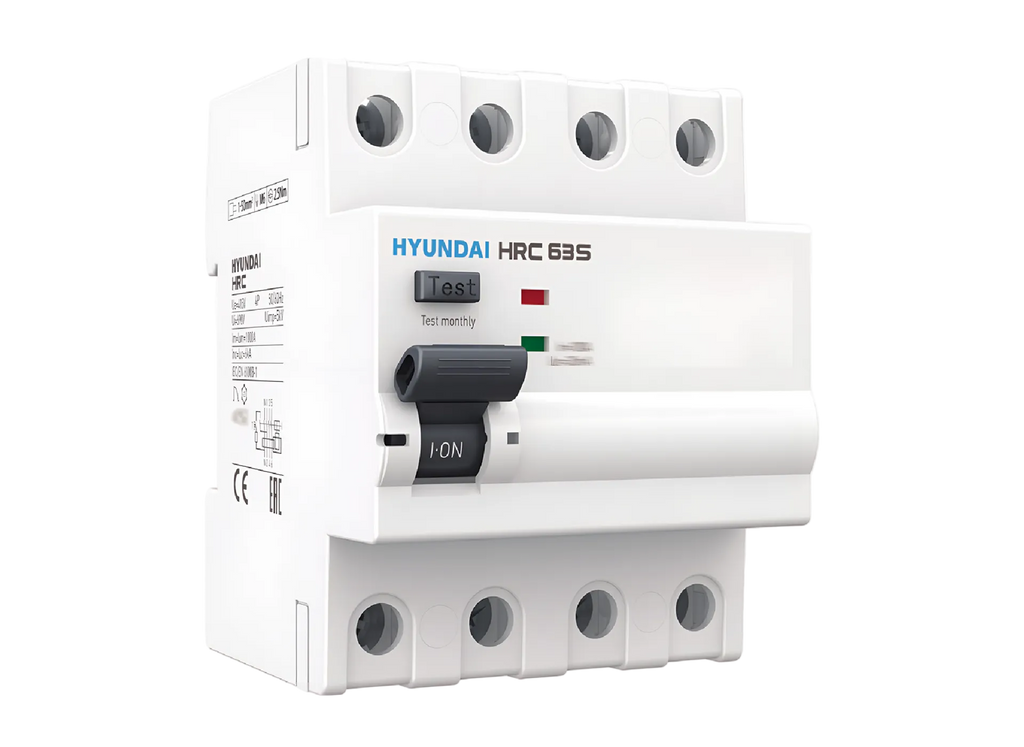 Hyundai FI-Schutzschalter RCCB 3P+N Typ A – 40A